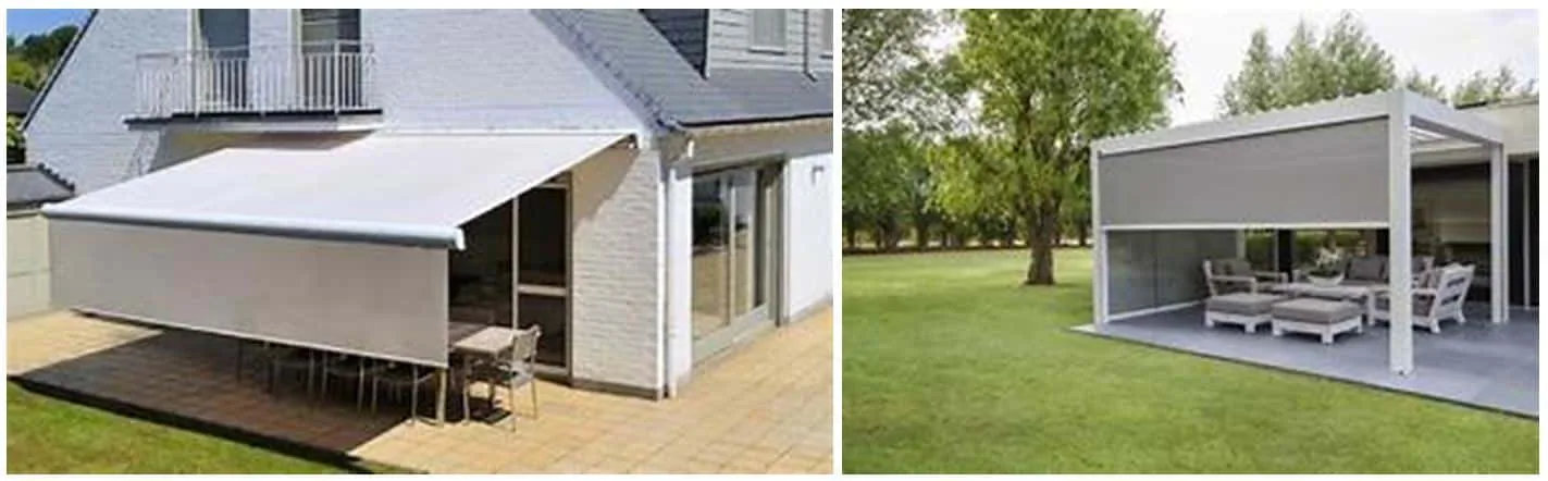 Quelle protection solaire choisir pour votre terrasse et vos baies vitrées ?