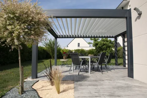 Illustration de la gamme Pergola bioclimatique