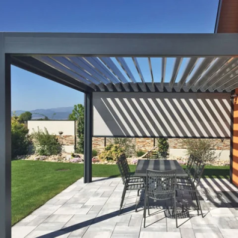 Illustration de la gamme Pergolas