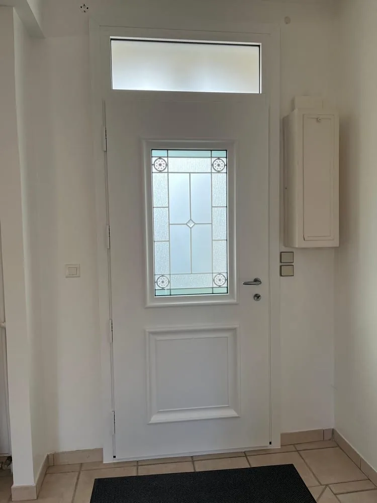 Remplacement de porte d'entrée à Saint-Leu-la-Forêt avec le modèle alu Bel'M Akimel — photo 4